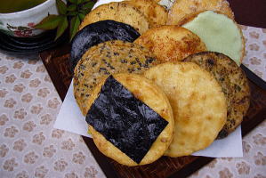 手焼きせんべい